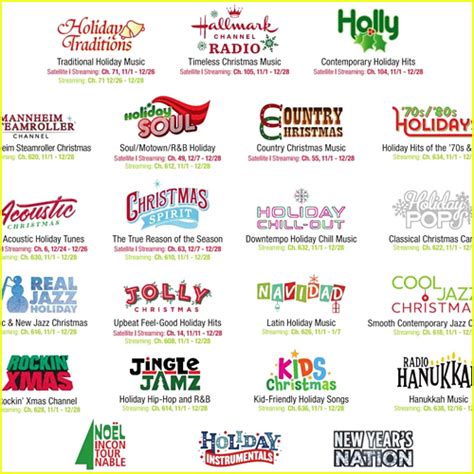 sirus xm christmas chanel|xm radio christmas channels list.